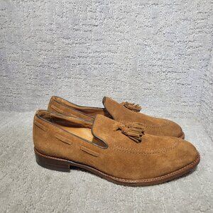 Beckett Simonon Bernard Men's Size 7 Water-Repellent Suede Tassel Loafer Shoes